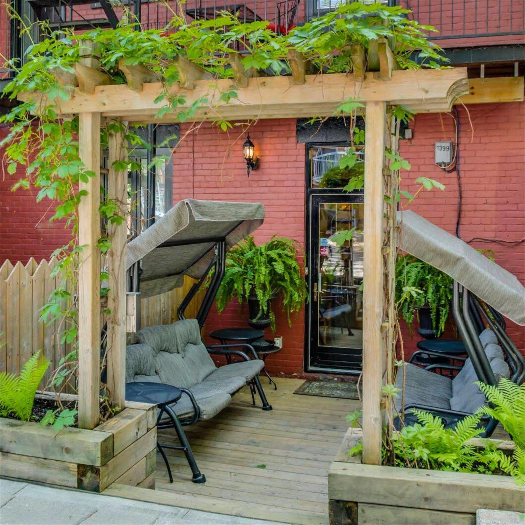 Auberge Les Bons Matins Montréal Exterior foto