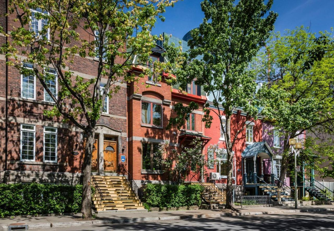 Auberge Les Bons Matins Hotel Montréal Exterior foto