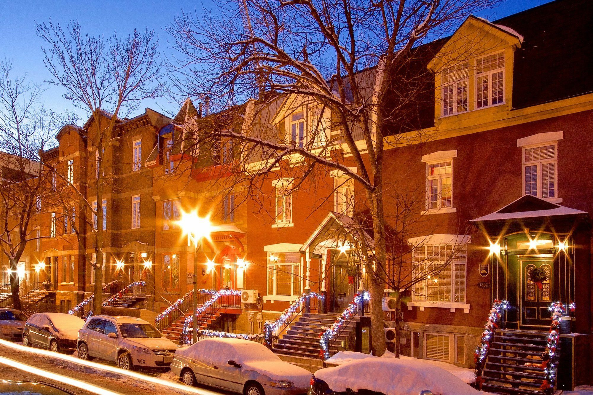 Auberge Les Bons Matins Montréal Exterior foto